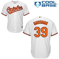 Men's Majestic Baltimore Orioles 39 Kevin Gausman Authentic White Home Cool Base MLB Jersey