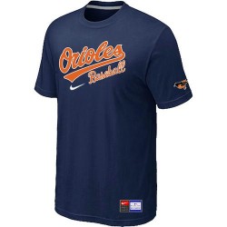 MLB Men's Baltimore Orioles Nike Practice T-Shirt - Navy